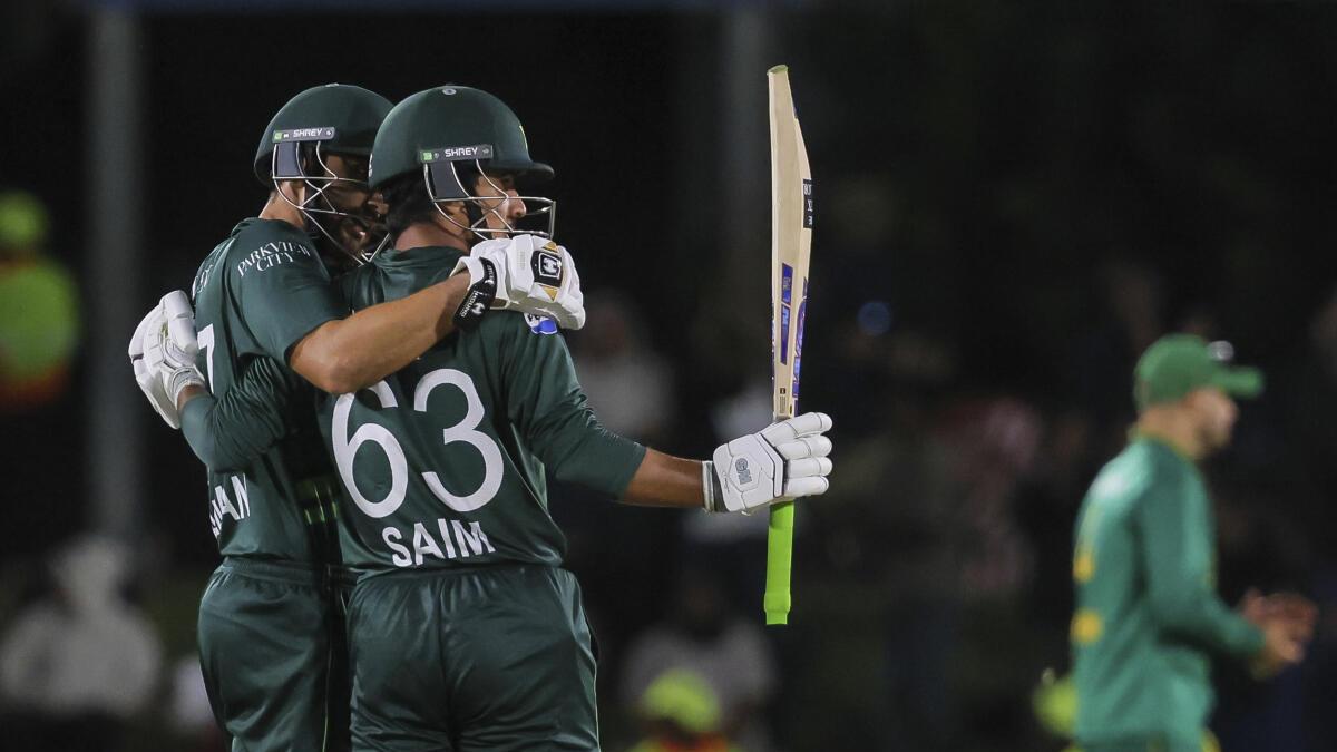 SA vs PAK: Saim Ayub bats Pakistan to victory over South Africa in first ODI